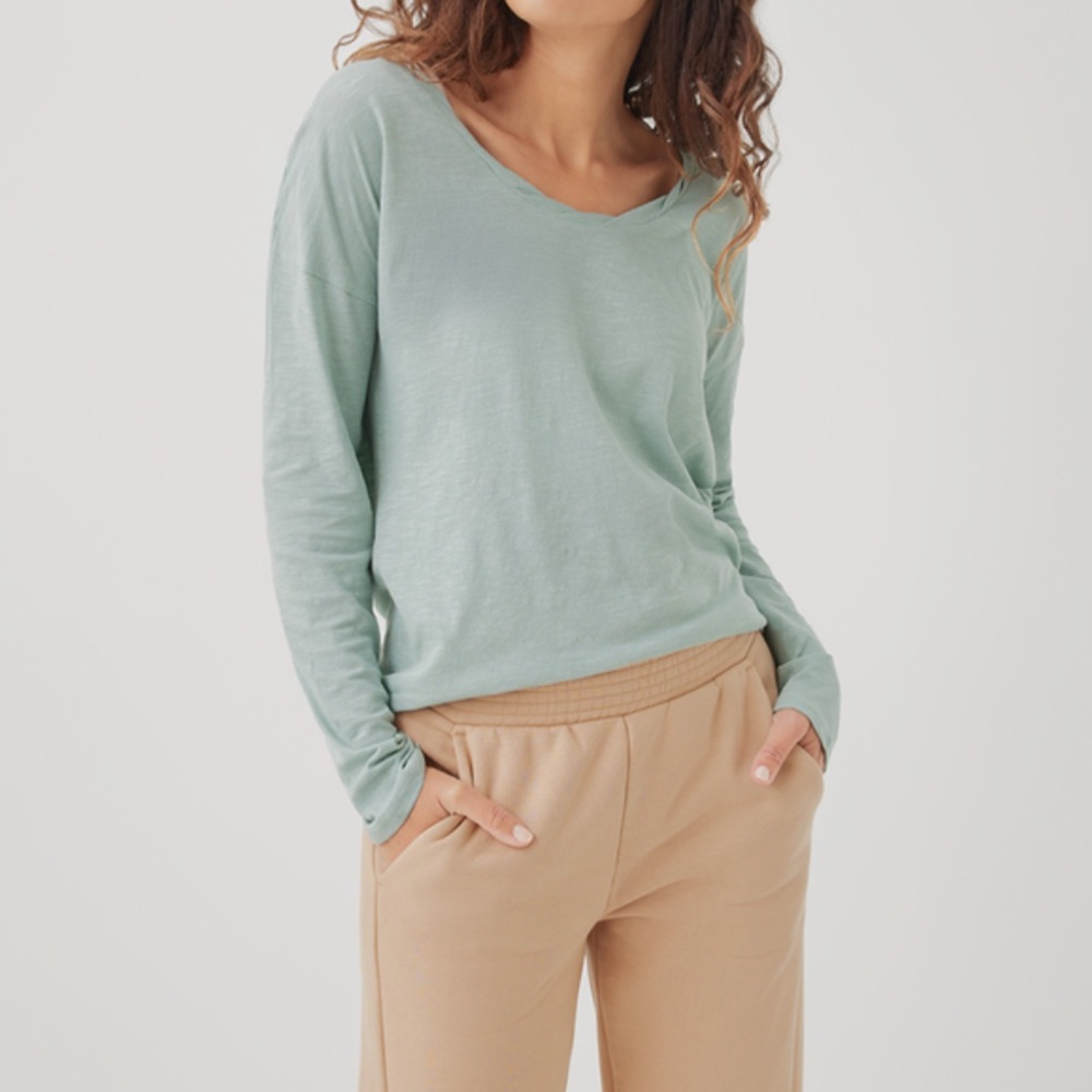 Pact Festherweight Relaxed Slub Tops - Picture 3 of 13